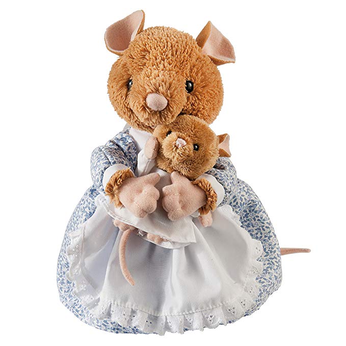 Hunca Munca and Baby Large Plush 30cm by enesco Ltd